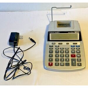 Canon P23-DH V Desktop 2 Color Printing‎ Calculator 12 Digits XL Display Tested